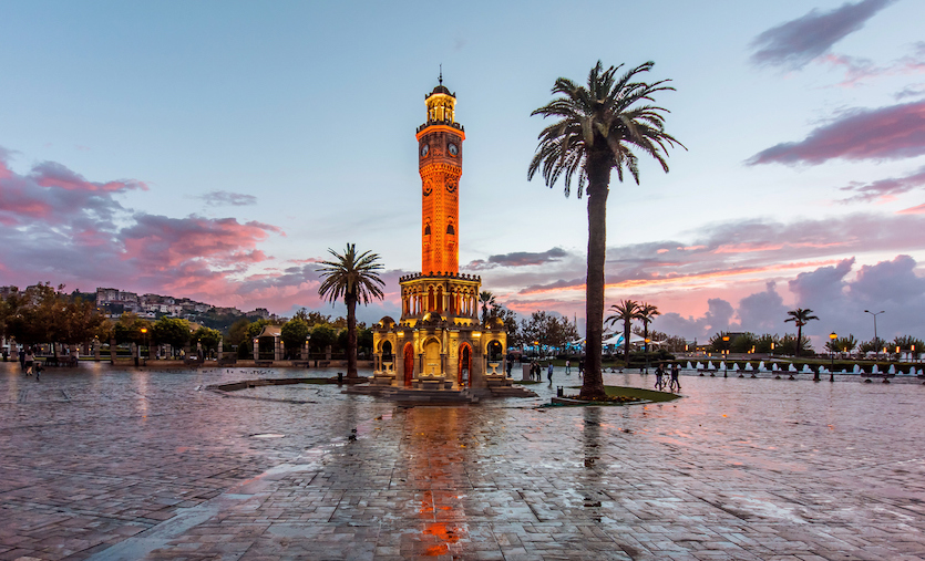 Kışın sıcak şehirler, izmir