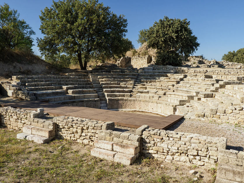 Kışın sıcak şehirler, Troya, Çanakkale