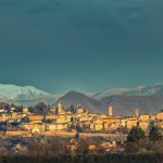 Bergamo Şehri Manzara