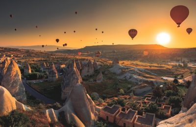 Peribacaları ve Günbatımı